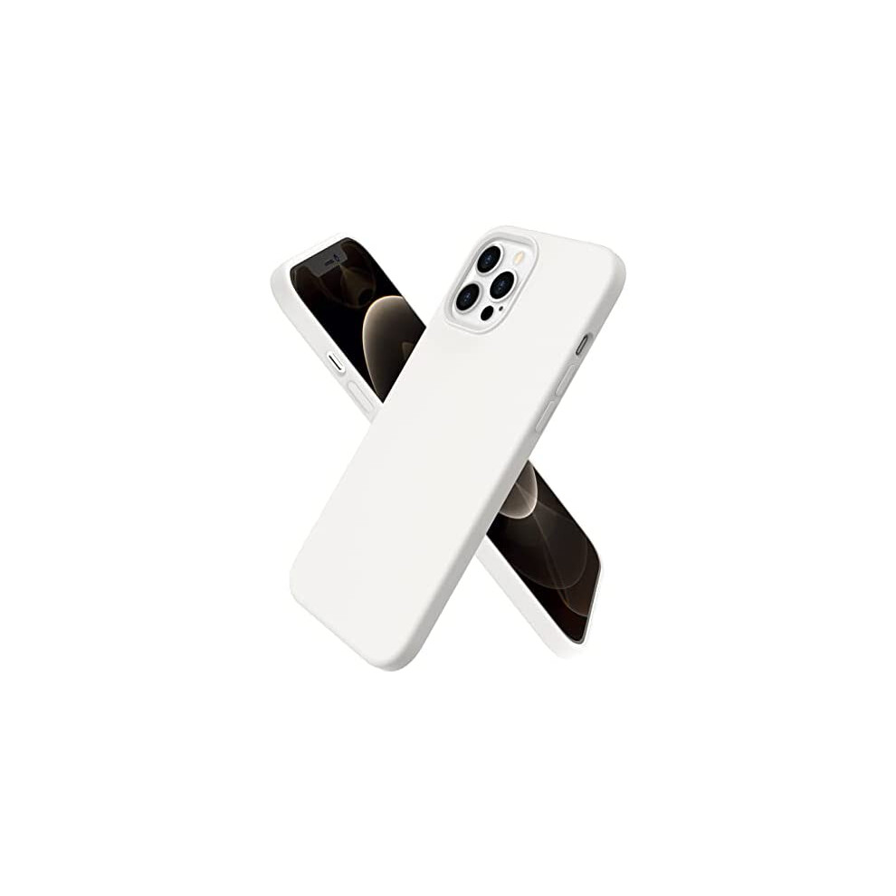 Compatible With Iphone 13 Pro Max Cover Silicone Cover - White 9377112365497