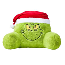 Homchy Christmas Decoration Christmas Plush Green Pillow Pillow Creative Gift Home Holiday Atmosphere Pillow Decoration Christmas Decor Gifts