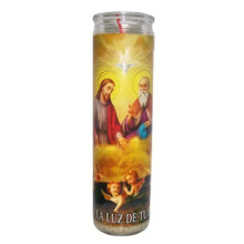 Vel Mex Divina Providencia White Candle tall - Case - 12 Units