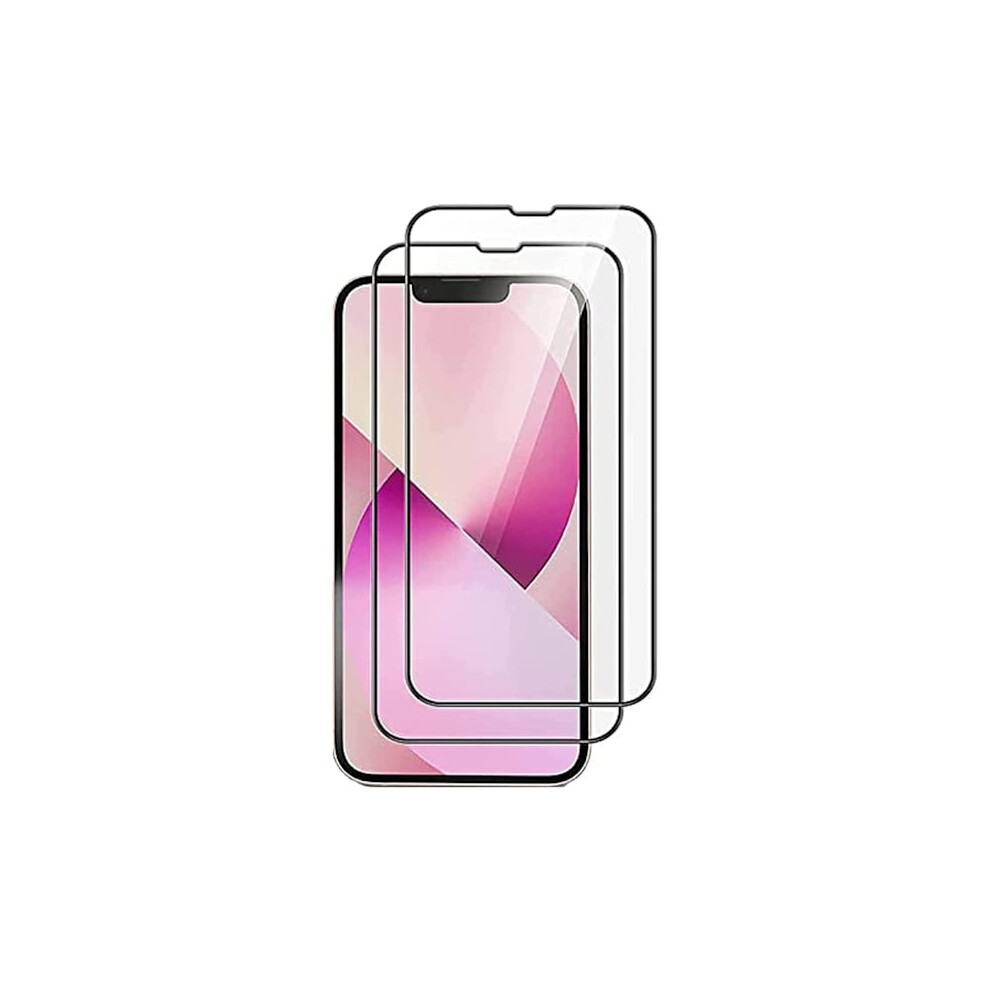 Compatible With Iphone 13 Pro Max - 2-Pack Full Coverage Tempered Glass Screen Protector 9377112365343