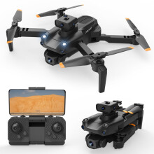 Jacenvly WiFi FPV Drone with 1080P HD Camera, Altitude Hold, Headless Mode, Foldable RC Quadcopter, Circle & Route Fly - Birthday Gift for Kids
