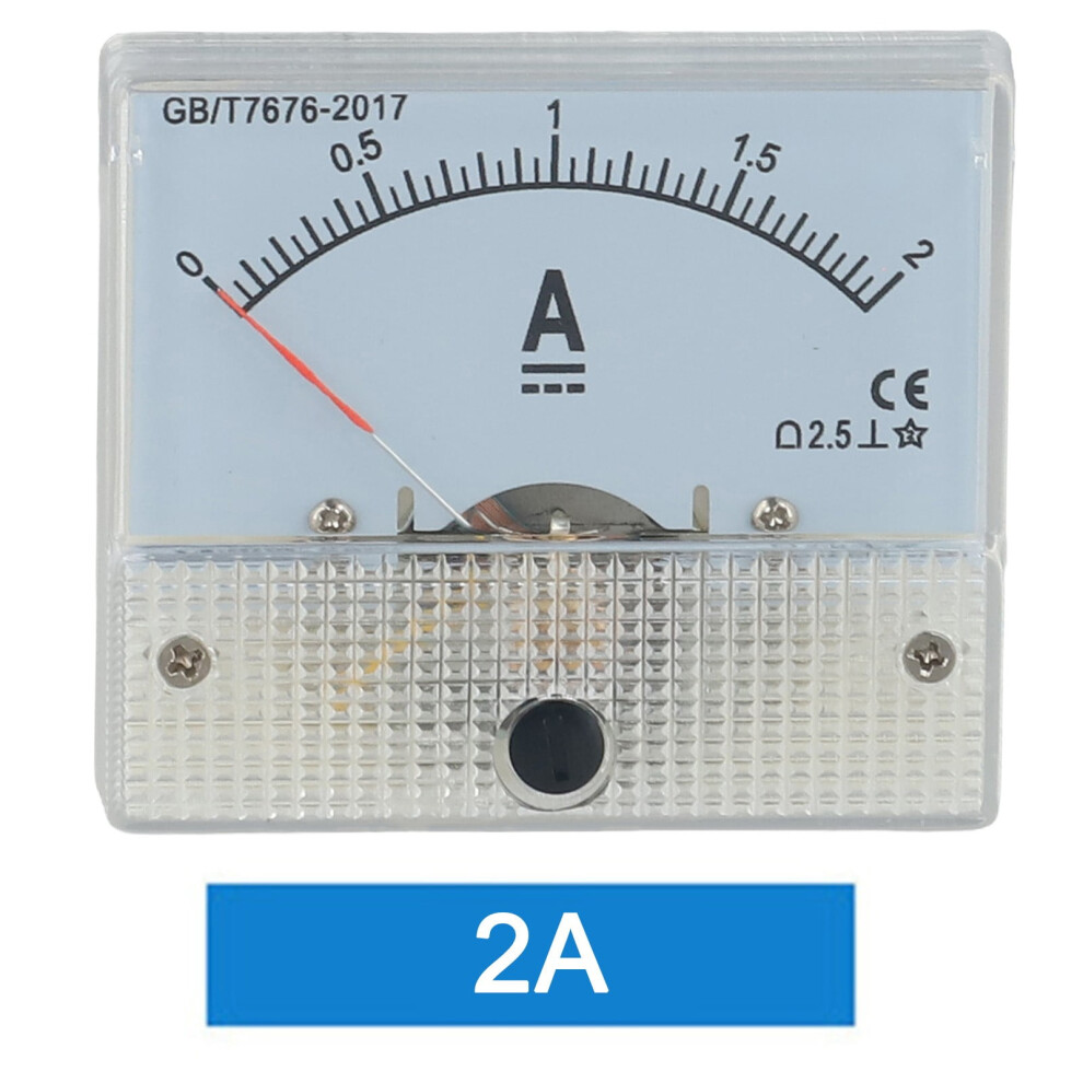 Mosiee 85C1-A Pointer Type Dc Ammeter Analog Ammeter Pointer Panel Meter Current Meter 9027700900028