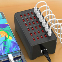 FOR 150W Multi-port USB Quick Charing Hub Station 30 Ports Fast Wall for Tablet Laptop Computer