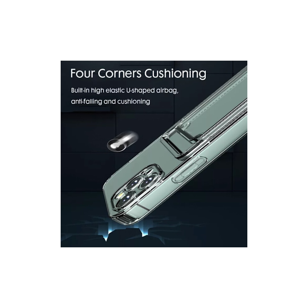 Compatible With Iphone 16/15/14/13/12/11/Se/X/Xs/8/7 Case Mobile Phone Case Card Slot - Transparent Compatible With Iphone 11 Pro 9027700900196