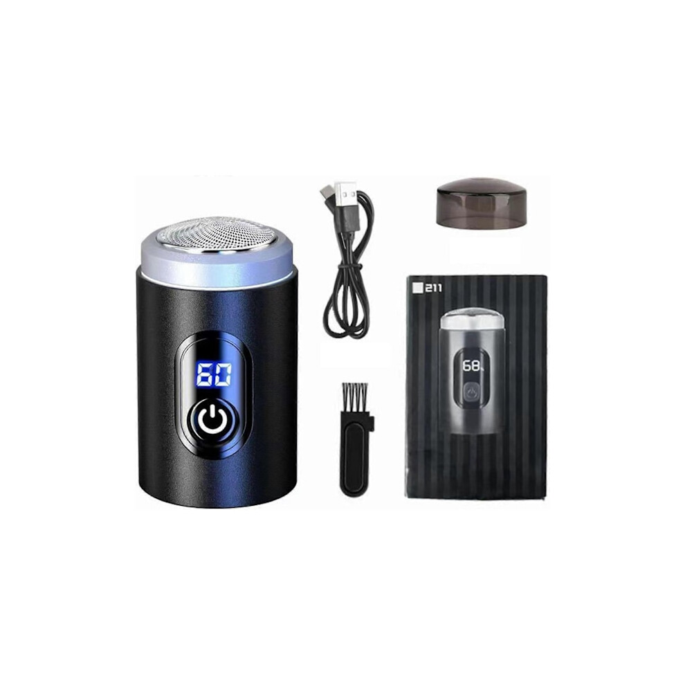 Sopami Mini Electric Shaver, New Fast Charging Digital Display Mini Shaver - Perfect Aluminum alloy