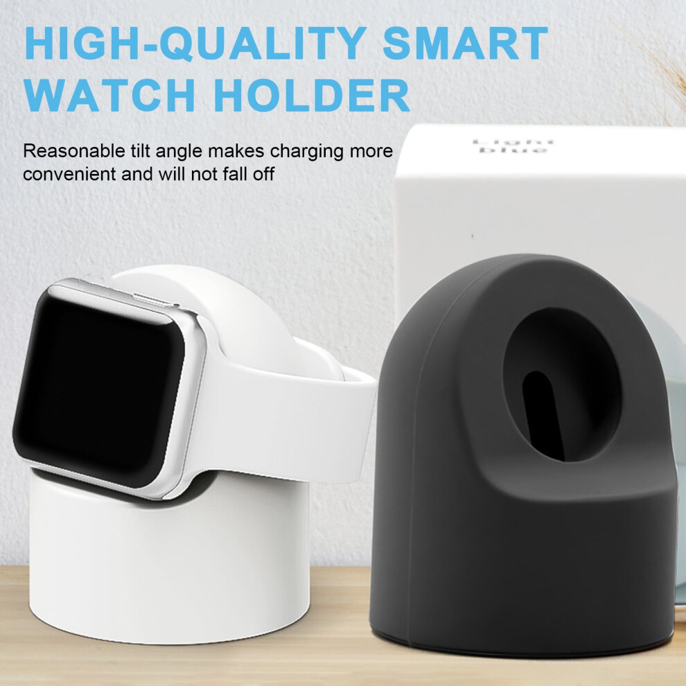 Susuchens Smart Watch Stand Flexible Silicone Smartwatch Charging Bracket Portable Twistable Watch Holder For Iwatch Size 1 Purple 9377112369662