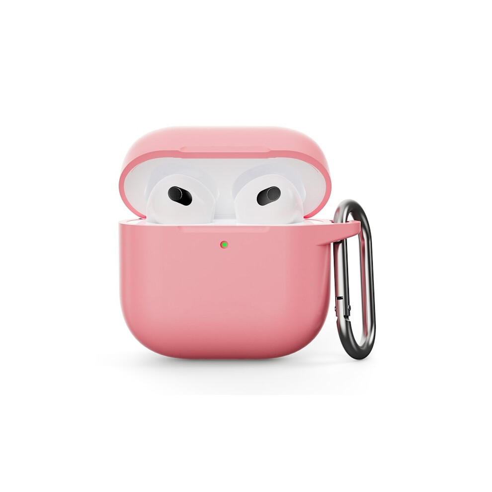 Skalo Compatible With Airpods 4 Ultra-Thin Silicone Case - Pink 9027700900448