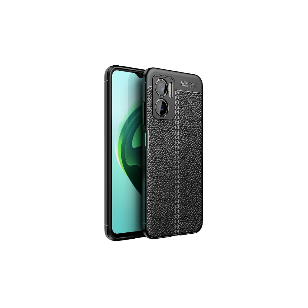 Compatible With Xiaomi Redmi 10 5G Cover Litchi Texture Black 9027700900547