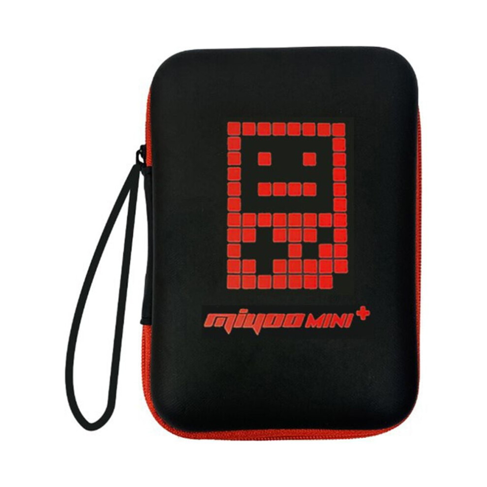 Jixopn Eva Game Console Storage Bag, Waterproof & Shockproof With Lanyard, Compatible With Miyoo Mini Plus, Anbernic Rg35xx Black 9422877753918