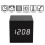 Mini LED Wooden Clock with 3 Brightness Levels 2