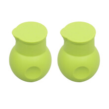 Eease Silicone Chocolate Melting Pot Microwave Butter Melter (2pcs/Green)