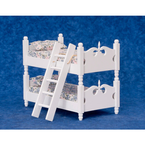 BUNKBED/LADDER/WHITE Miniature Scale