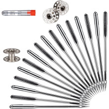 Sewing Machine Needles, 10 PCS Universal Sewing Machine Needle, Compatible with Singer, Brother, Janome, Varmax, Size HAX1 100/16
