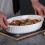 Ceramic Pie Pan Ceramic Baking Dish Baking Plate Roasting Cheese Pan with Double Handle 4