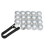 20pcs Universal 21mm Wheel Nut Covers Lug Nut Caps Screw Protector 2
