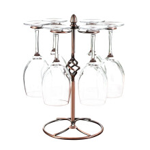 Wine glass holder, metal glass holder, vintage 6 cups wine glass rack stand, free-standing glass holder, wine racks, glass holder