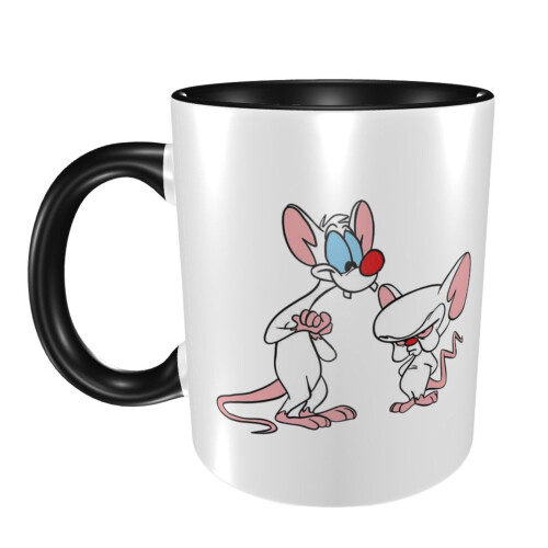 Pinky And The Brain Brain Ceramic Magic Coffee Mug , Tea Cup 11 Oz 1