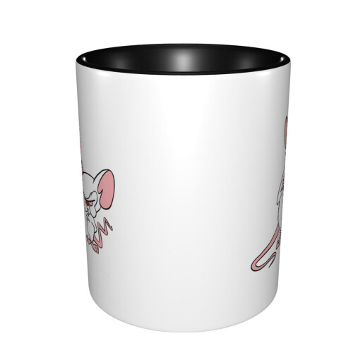 Pinky And The Brain Brain Ceramic Magic Coffee Mug , Tea Cup 11 Oz 2