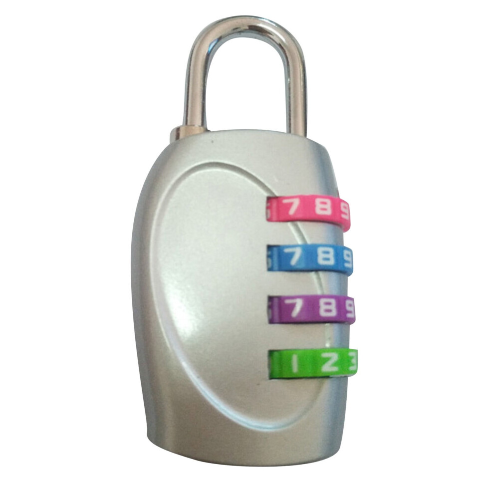 Wrxmijnhgsa 4 Digit Password Combination Padlock Lock For Lockers Luggage Toolboxes Gym School Cabinet 9399596485799