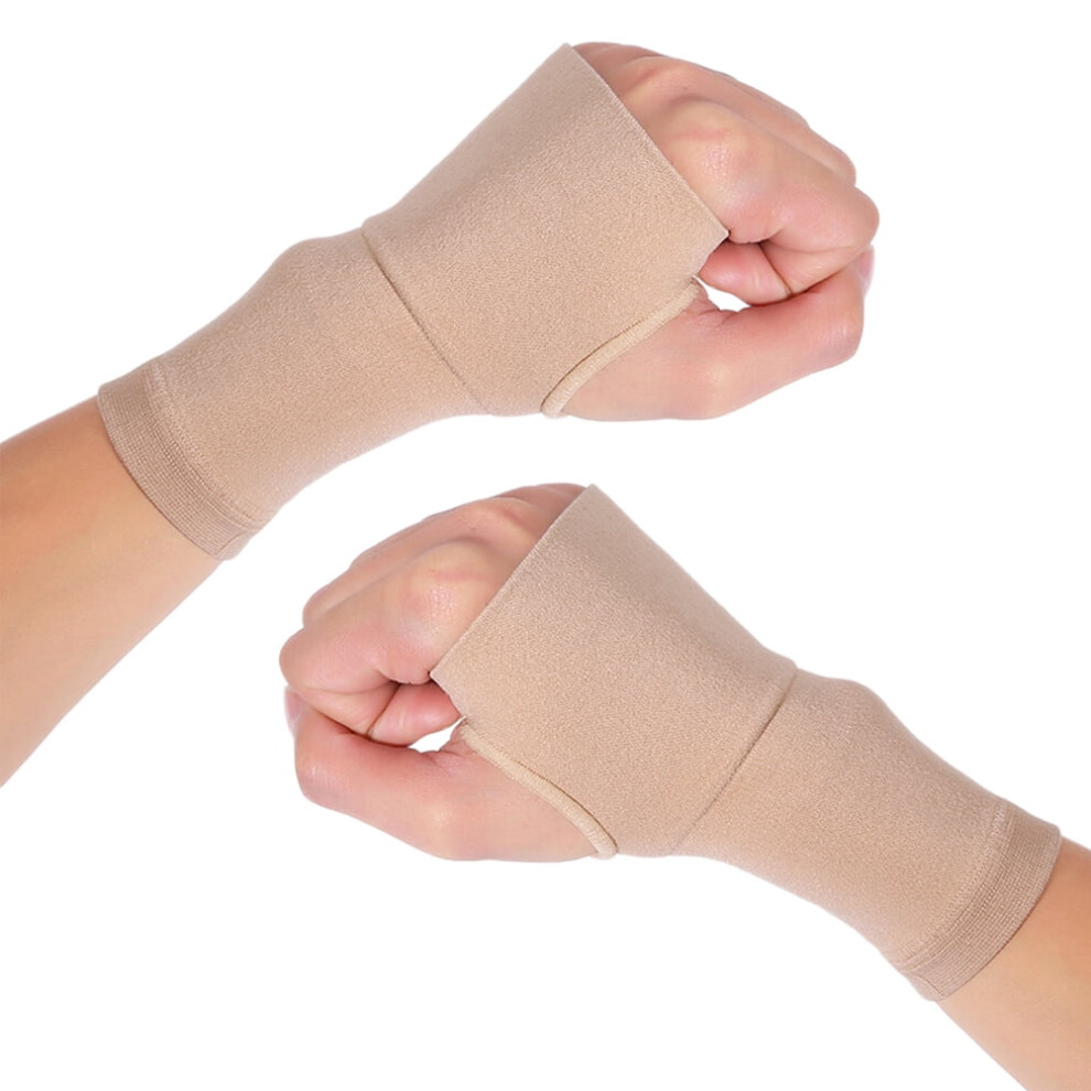 1 Pair Carpal Tunnel Wrist Sleeve Compression Hand Brace Support Sleeve for Arthritis Tendonitis Bursitis Wrist Sprain(L)