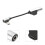 2 Pcs Type C to 3.5mm Headphone Adapter, Bendable Silver Cable 8