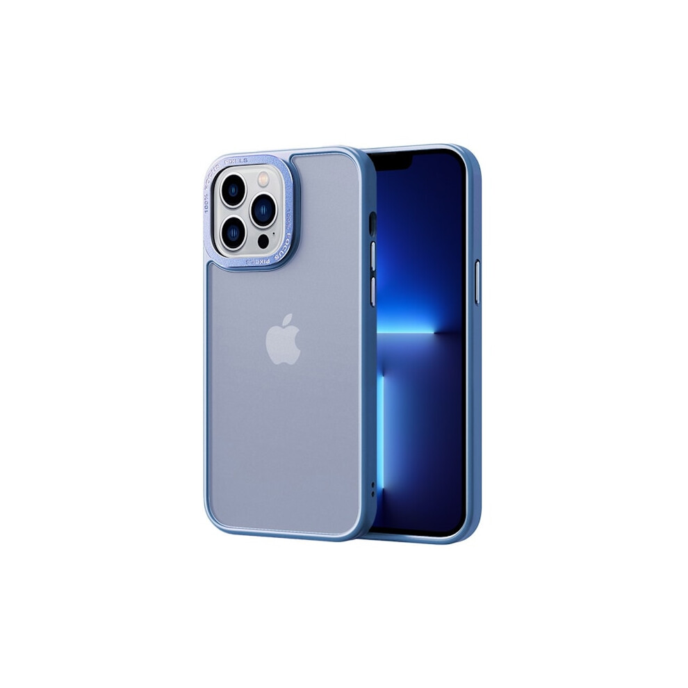 Compatible With Iphone 13 Pro Max Case Classic Hybrid Matte Baby Blue 9085618209800