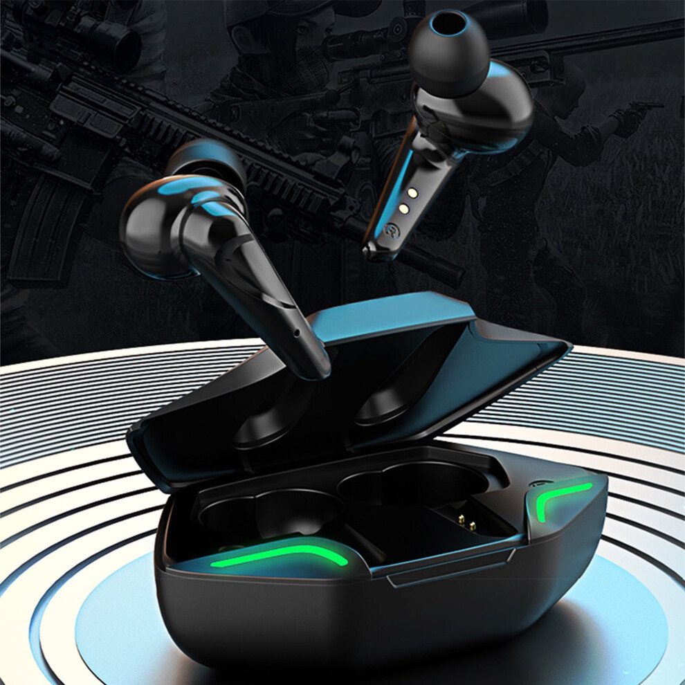 Avtoify Control Wireless Bluetooth 5.0 Earphones Headphones Stereo In Ear Earbuds Headset Ipx5 Black 9399596986036