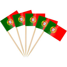 YZhouD Argentina Flag Toothpicks 200Pcs, Cupcake Toppers & Cocktail Picks for Copa America 2024 & Olympic Games Party Decor