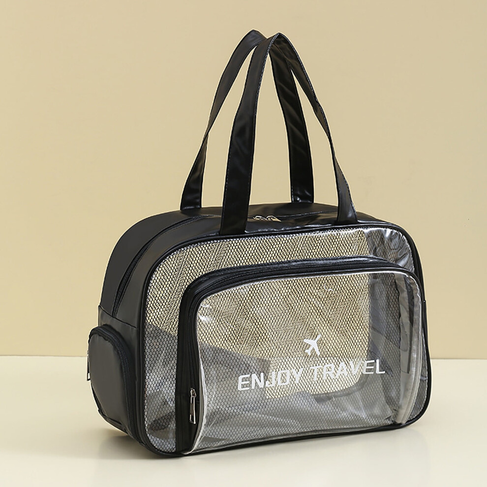 Kayannuo Back to School Clearance Transparent PVC Wet Dry Wash Bag Cosmetic Bag Large Capacity Beach Bag