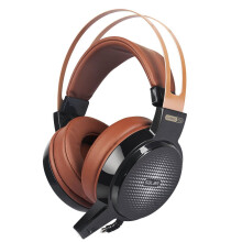 C13 Gaming Headset Wired PC Stereo Earphones Headphones with Microphone for Computer Gamer Headphone 3.5mm(Brown)