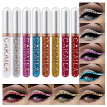 Glitter Eyeliner Set Waterproof Long Lasting 8 Colors Holographic Liquid Eye Makeup
