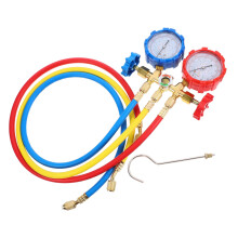 AC Recharge Kit for Car and Home HVAC, Durable Freon Gauge Set, Easy Install, Performance
