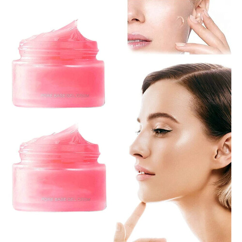 Face Primer Pore Minimizer Hydrating Matte Oil Control Base for Smooth Coverage 2PC
