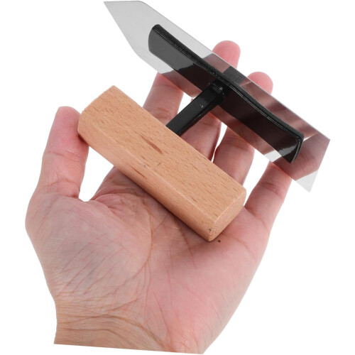 Stainless Steel Mini Plastering Trowel for Smooth Surface Finish and Compact Masonry Work 2