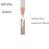 3 Pcs White Microblading Eyebrow Pencil Waterproof PeelOff Core for Precise Brow Mapping 2