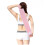 Self Tanning Back Applicator Strap with Long Handle, Pink Soft Fiber Mitt for Even Coverage 5