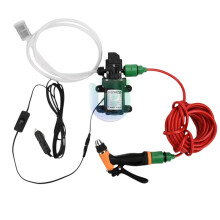 12V Pressure Car Wash Pump Portable Electric Water Cleaning Set for Vehicle Care