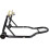Motorcycle Rear Stand Adjustable Fork Spool Rustproof Steel Frame for Rapid Wheel Lifting 4