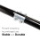Motorcycle Rear Stand Adjustable Fork Spool Rustproof Steel Frame for Rapid Wheel Lifting 3