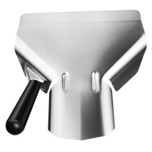 Stainless Steel Popcorn Scoop with Ergonomic NonSlip Handle for Snacks Candy Ice and Parties