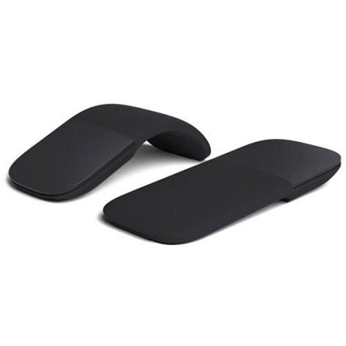 Bluetooth Foldable Wireless Ergonomic Arc Touch Mouse Silent PC Mouse