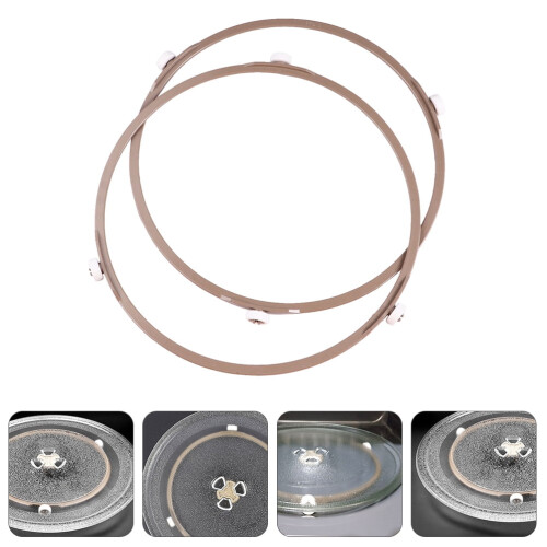 Eease 2pcs Microwave Turntable Ring for Home Kitchen 1