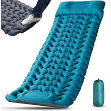Outdoor Ultralight Self-Inflatable Camping Sleeping Mattress - Large Thick Inflatable Bed for Backpacking & Hiking