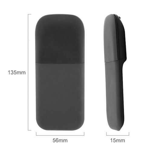 Bluetooth Foldable Wireless Ergonomic Arc Touch Mouse Silent PC Mouse 2