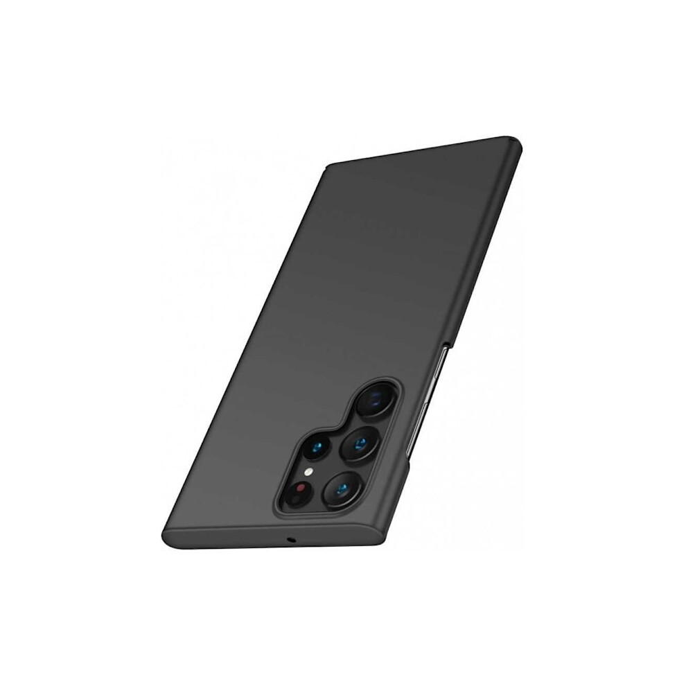 Compatible With Samsung S23 Ultra Thin Matte Case Basic V2 Black 9322103903264