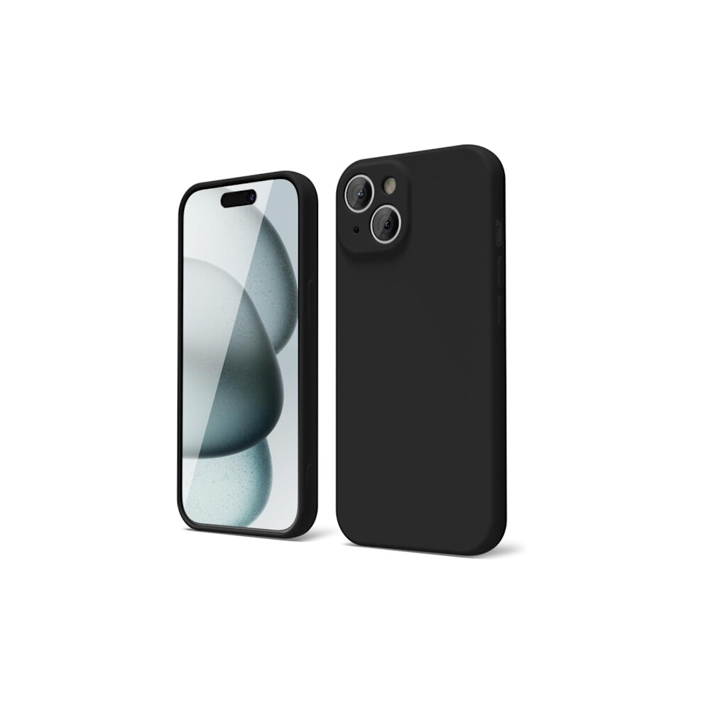 Compatible With Iphone 15 Matte Case - Extra Camera Protection Compatible With Iphone 15 Black 9322103903271