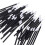 100pcs Black Disposable Lip Brush Gloss Wands Makeup Cosmetic Tool 5