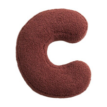Clearance Sale! Giyblacko Velvet Initial Letter Pillow, Compatible with English Letters, Decorative Sofa Cushion for Kids Room, Nursery Decor, Baby
