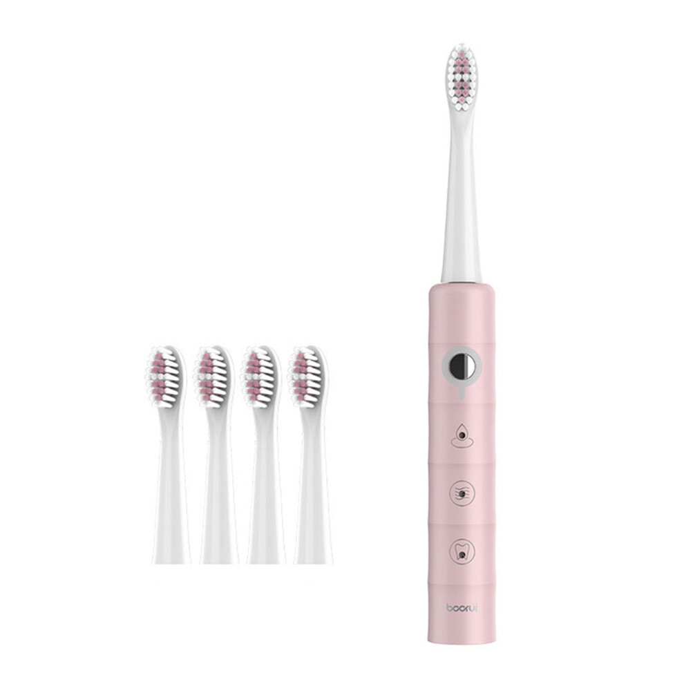 Lmueinov Adult Electric Rotary Toothbrush Home Soft Bristle Vibrating Toothbrush Mouthguard Clearance
