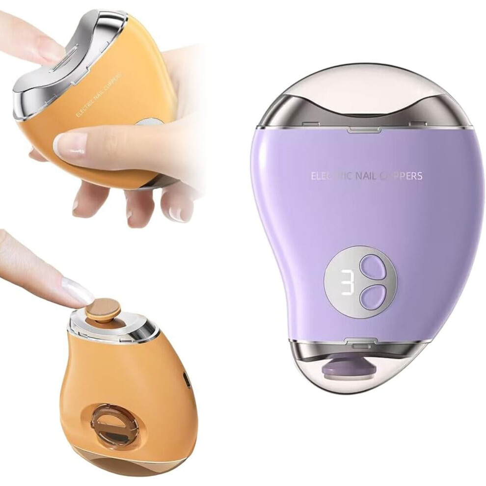 Automatic Nail 2024 New Nail Clipper With 3 Speed Automatic Nail Upgrade Nail Trimmer for Seniors Nail Clipper